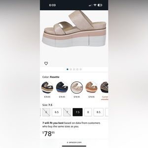 Naked feet platform sandals
